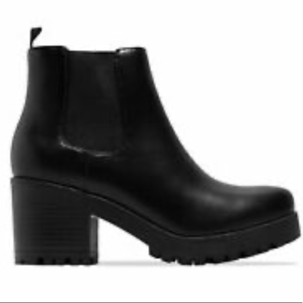 Women Faux Leather Chelsea Ankle boots - Picture 6 of 8